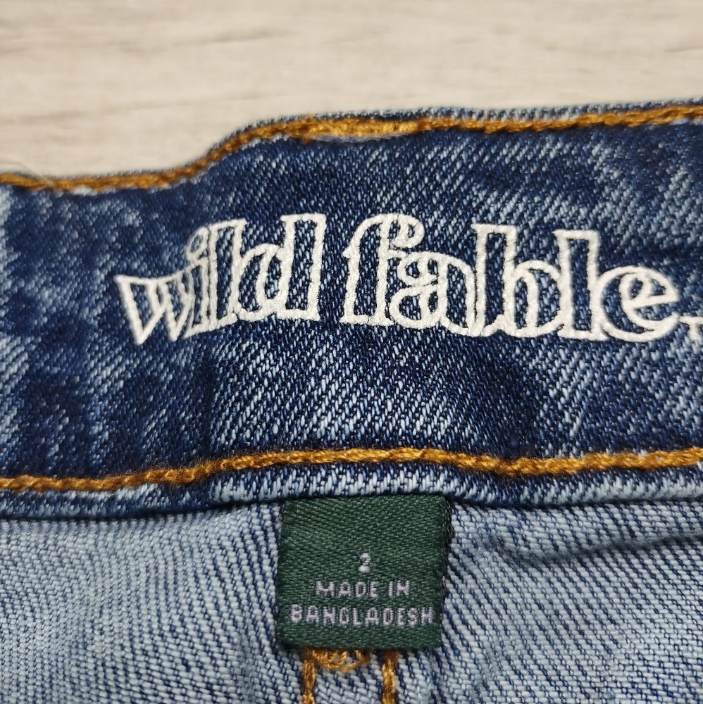 Wild fable 5 pockets Denim mini Skirt - Picture 6 of 7